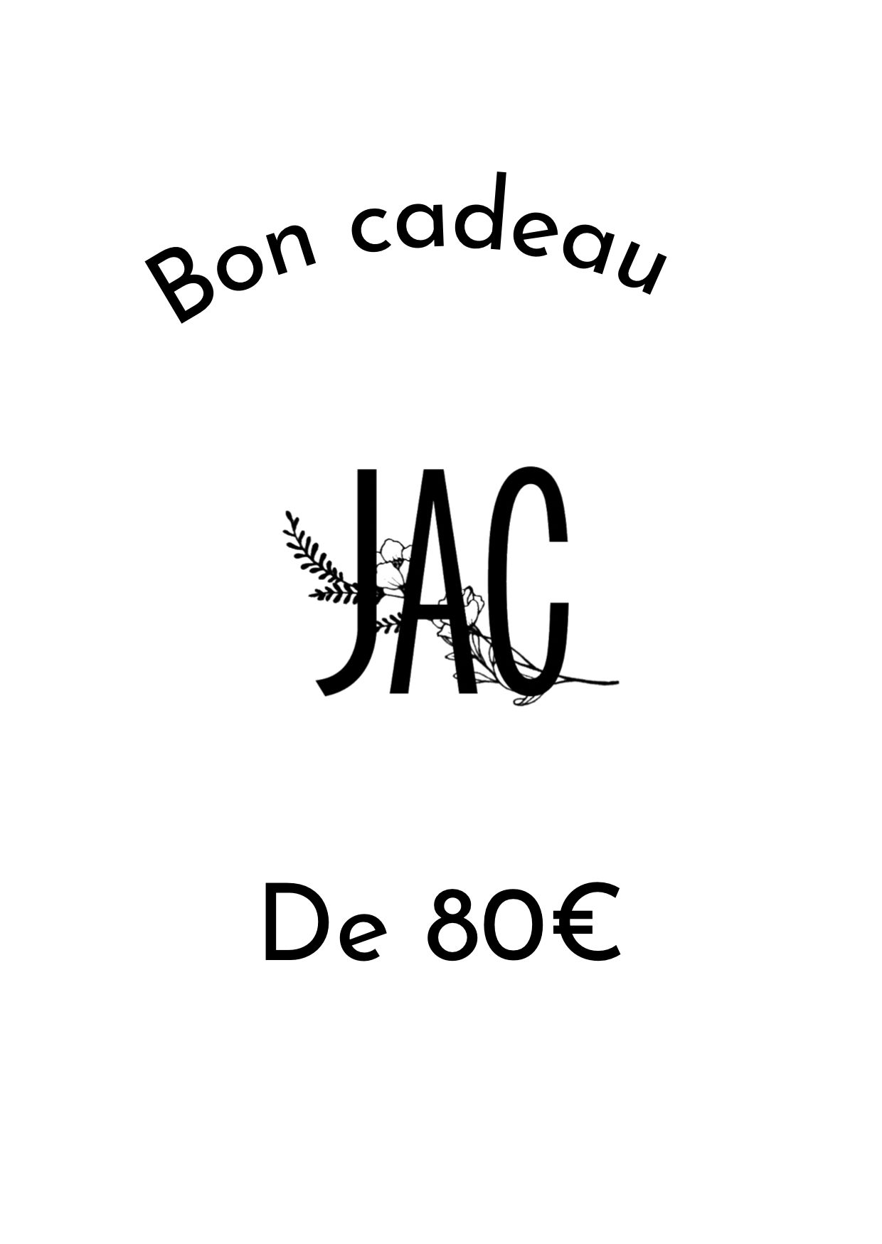 Bon Cadeau -