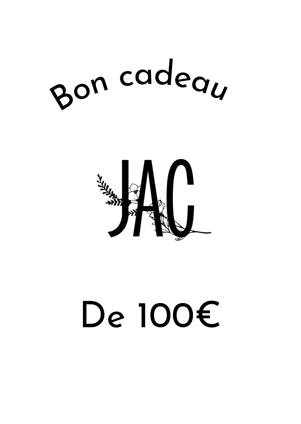 Bon Cadeau -